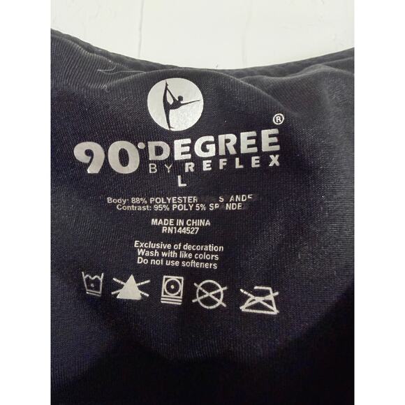 Lot of 3 – 90 Degree by Reflex Fleece-Lined Winter Leggings – Size L - Picture 2 of 3